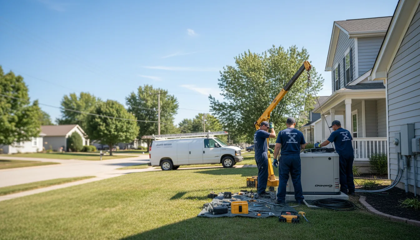 Generator Installation in Woodbury, PA near me